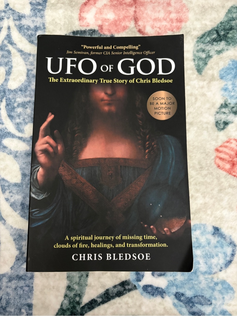 "UFO of God" Paperback Book - Black Cover